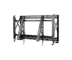 Peerless DS-VW765-LQR Support Mural Vidéo Full Service Quick Release 46"-65" VESA 200x200-600x400 Charge Max 56.8kg Profondeur 7.8-9.7cm Noir