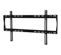 Peerless PARAMOUNT Universal Flat Wall Mount PF650 - Kit de montage (plaque murale, adaptateur de fixation) - pour écran plat - acier laminé à froid - noir brillant - Taille d'écran : 39"-75" Noir bri