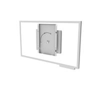 Peerless RMI3-FLIP2 Pupitre Fixé au Sol Blanc pour Écrans 55"-65" (139.7-165.1cm), VESA 400x400mm, Charge Max 41kg, Inclinaison -4.5°/0°