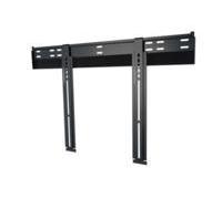 Peerless Slimline Universal Ultra-Thin Flat Wall Mount SUF660P - Kit de montage ( plaque murale, adaptateur de fixation ) pour écran plasma / LCD - acier laminé à froid - noir glacé - Taille d'écran :