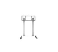 PEERLESS SR598W Chariot mobile 139,7cm 139,70cm (55") à 248,9cm 248,90cm (98") 136Kg pivotant et tournant à 360 degrés inclinable à 5 degrés Couleur Blanc (SR598W)