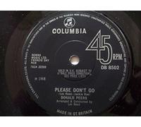 Peers, Donald - Peers, Donald Please Don't Go 7" Columbia DB8502 EX 1968