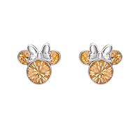 Peers Hardy Disney EF00469SJUNL.PH Boucles d'oreilles à tige plaquées argent avec pierre de naissance du mois de juin, taille unique, Laiton, Pas de gemme