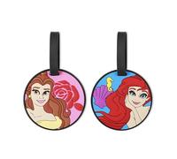 Peers Hardy - Lot de 2 étiquettes à bagages Disney Princess