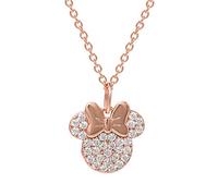Peers Hardy Collier Disney Minnie Mouse CF01055PZWL-Q.PH Laiton plaqué or rose et argent Pierres CZ