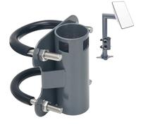 PEESHON Support de tube de mât d'antenne pour antenne parabolique Starlink,Supports réglables en forme de U pour antennes paraboliques Accessoires Starlink,Diamètre de tube applicable 30-50mm (1)