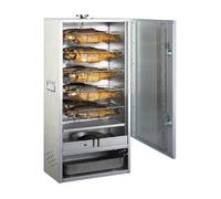 Fumoir Acier Aluminé à Charnières 85 x 39 x 28cm Peetz