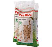 Peewee Litière pour Chat Granulés de Bois, 5 Litre