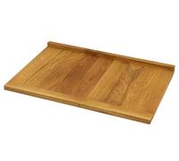 PEEWIT Grande planche à découper en chêne confortable pour pétrir la pâte, planche à découper en bois grande taille 60 x 38 cm