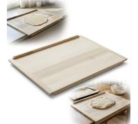 PEEWIT Menuiserie en bois double face grand XL 70x50 pour le pétrissage de la pâte à découper