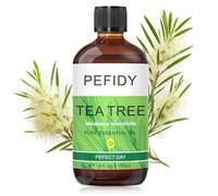 PEFIDY Huile Essentielle Arbre à Thé 118 ML, Naturelle, convient pour les soins de la peau, des ongles et des cheveux, aromathérapie, SPA, bain, DIY, thérapie aromatique, massage