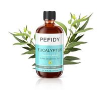 PEFIDY Huile essentielle eucalyptus 118 ML - Huile Essentielle Naturelle pour Aromathérapie, Massage, Soins de la Peau & Cheveux