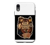 PEG Board Peace Loisir Table Calme Coque pour iPhone XR
