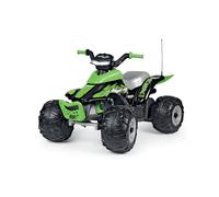 PEG Corral T-Rex 330W Quad Électrique pour Enfants dès 3 Ans avec Lumières LED, Sons, 2 Vitesses et Marche Arrière, Batterie Rechargeable 12V
