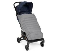 Peg Perego - Chancelière Copertina Pliko Mini et Booklet - Rembourrée d'hiver - Argenté