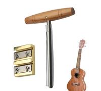 Peg Hole Reamer pour violon 1:26 Taper Outil pour violon 3/4 et 4/4 Réglage PEG | Kit de précision Lucia Shaver pour réparer les trous dans les rôtis, base droite et autres cordes d'orchestre