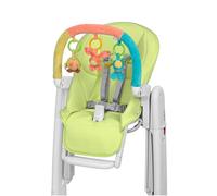 PEG Kit Tatamia - Housse d'Assise + Barre de Jeux - Compatible avec les Chaises Hautes Tatamia de Peg - Vert
