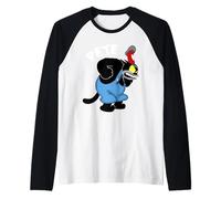 Peg Leg Pete Putrid, Dessin animé Vintage Manche Raglan