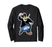 Peg Leg Pete Putrid, méchant Vintage de Dessin animé Manche Longue