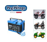 Batterie 12V 12Ah pour véhicule enfant PEG PEREGO - MSVG0602 - Bleu