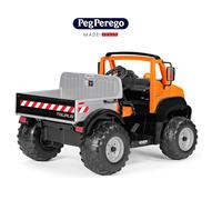 Peg Perego Camion Taurus 2 Places 12V - Nouveau - Italie