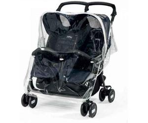Peg Perego Habillage-Pluie pour Poussettes Doubles