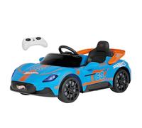 Peg Perego Hot Wheels Voiture télécommandée électrique pour tout-petits, voiture jouet alimentée par piles 12 V avec télécommande et mode manuel, ouverture des portes, lumières et sons, à partir de 18
