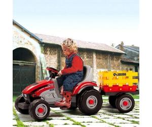Peg Perego Igcd0529 Tony Mini Tracteur Avec Remorque Tigre