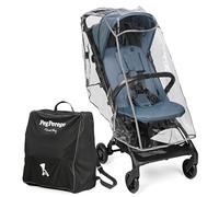Peg Perego Poussette Légère Volo avec Habillage Pluie, Format Cabine Avion, Ultra Compacte, Dès la Naissance jusqu’à 22 kg, Sac de Transport Inclus, Blue Cameo