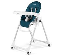 Peg Perego Prima Pappa Follow Me, chaise haute, Bleu (petroleum)