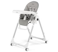 Peg Perego Prima Pappa Follow Me, Chaise Haute, Gris (ice)