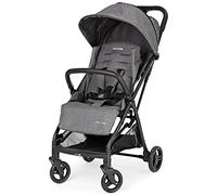 Peg Perego Selfie - Poussette légère de la naissance jusqu'à 22 kg (0 à 4 ans), pliable et compact, fermeture automatique, dossier inclinable, capot UPF 50+, quartz