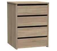 PEGANE Commode Meuble de Rangement Coloris Cambrian - Hauteur 61 x Longueur 46 x Profondeur 45 cm