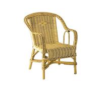PEGANE Fauteuil pour Enfant en rotin, Dim : 41 x 42 x 50 cm
