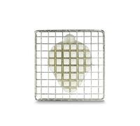 PEGANE Kit Couteau INOX et Poussoir pour Coupe-Frites 10 cm