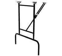 PEGANE Lot de 2 Pieds de Table pliants à Visser, Coloris Noir - 77,9 x 40,9 x 64 cm