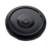 PEGANE Lot de 48 Capsules couvercles Bouchons 53 mm Noires Stérilisables avec Flip pour Pots et bocaux en Verre - IRIOS -