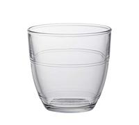PEGANE Lot de 6 gobelets empilables en Verre trempé - 16 cl