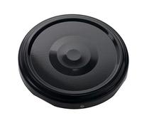 PEGANE Lot de 60 Capsules couvercles Bouchons 48 mm Noires Stérilisables avec Flip pour Pots et bocaux en Verre - IRIOS -
