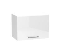 PEGANE Meuble Haut de Cuisine Coloris Blanc avec 1 Porte - Longueur 50 x Profondeur 28 x Hauteur 36 cm