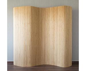 PEGANE Paravent Bambou Souple Coloris Brun 200 x 250 cm