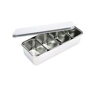 PEGANE Set 5 bacs en INOX pour Mise en Place