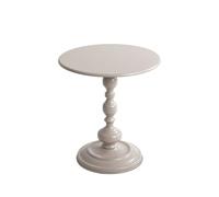 PEGANE Table Basse Ronde Table d'appoint en métal Coloris Gris Cachemire - Diamètre 42 x Hauteur 46 cm