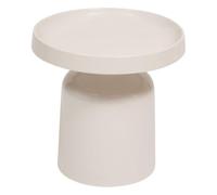 PEGANE Table d'appoint, Table Basse Ronde en Acier - Diamètre 43 x Hauteur 42 cm