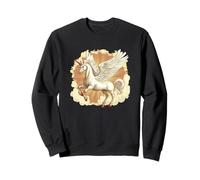 Pégase céleste avec ailes de merveille pour garçons et filles Sweatshirt