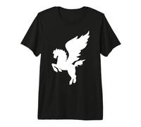 Pégase Cheval ailé Mythologie Grecque Pegasos T-Shirt Haut de Gamme