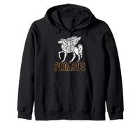 Pégase Cheval Volant créature mythologique Grecque Sweat à Capuche