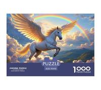 Pegasus 1000 Pieces Jigsaw Puzzles for Adults Challenging Game Stress Relieving Entertainment Cultivate The Spirit of Teamwork for The Whole for Women, Gifts for Men 70x50cm/1000pc