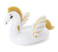 Bestway 41118 flotteur de plage et de piscine Or, Blanc Vinyl Bouée à chevaucher