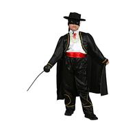 Pegasus Costume Zorro pour enfant, déguisement pour carnaval de Vendeur (XL 10/11 AN)